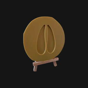 Empreinte de cerf réalisée en impression 3D