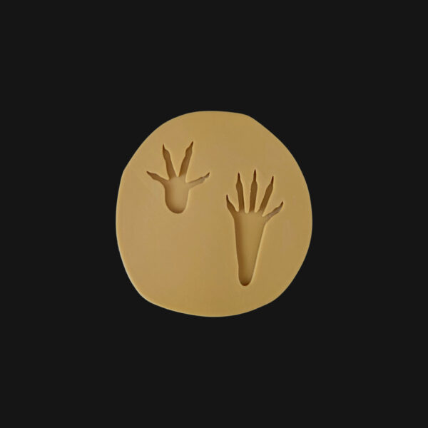 Empreinte d'écureuil réalisée en impression 3D