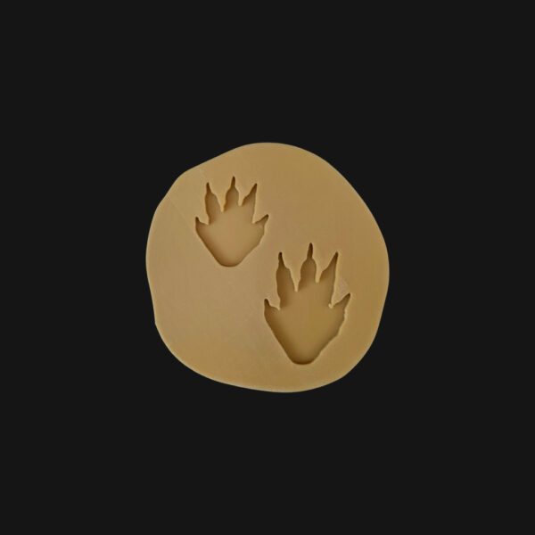 Empreinte de hérisson réalisée en impression 3D