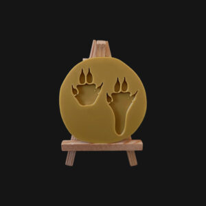 Empreinte de lièvre réalisée en impression 3D