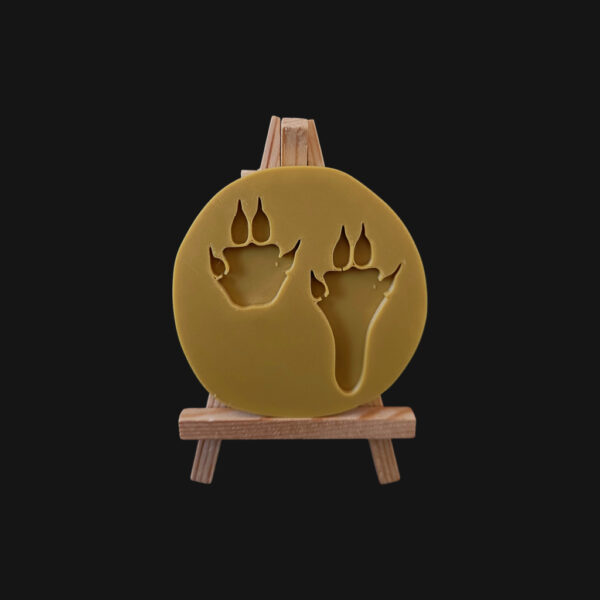 Empreinte de lièvre réalisée en impression 3D