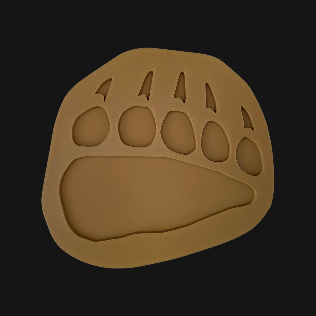 Empreinte de patte avant d