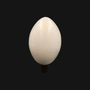 Réplique d'œuf de flamant réalisée en impression 3D